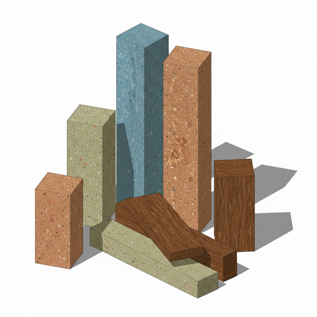 Cuartón de Plástico Reciclado 4x4"