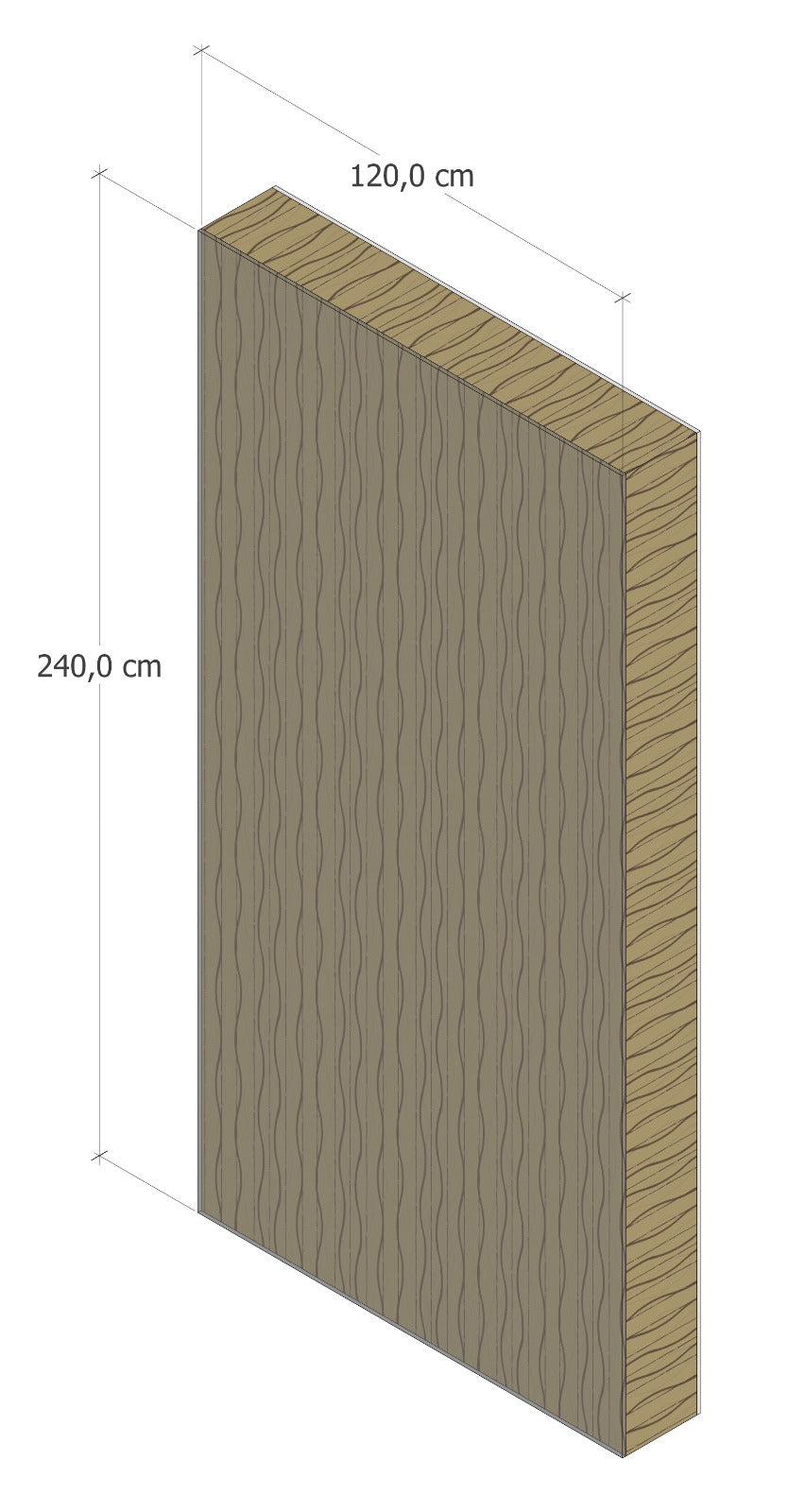Panel aislante de raíces